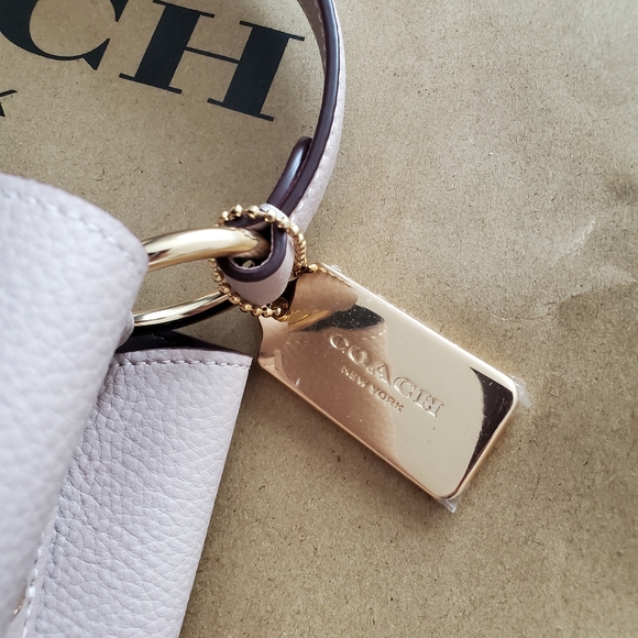 Coach Blush Leather Town Bucket Bag - Picture 4 of 7